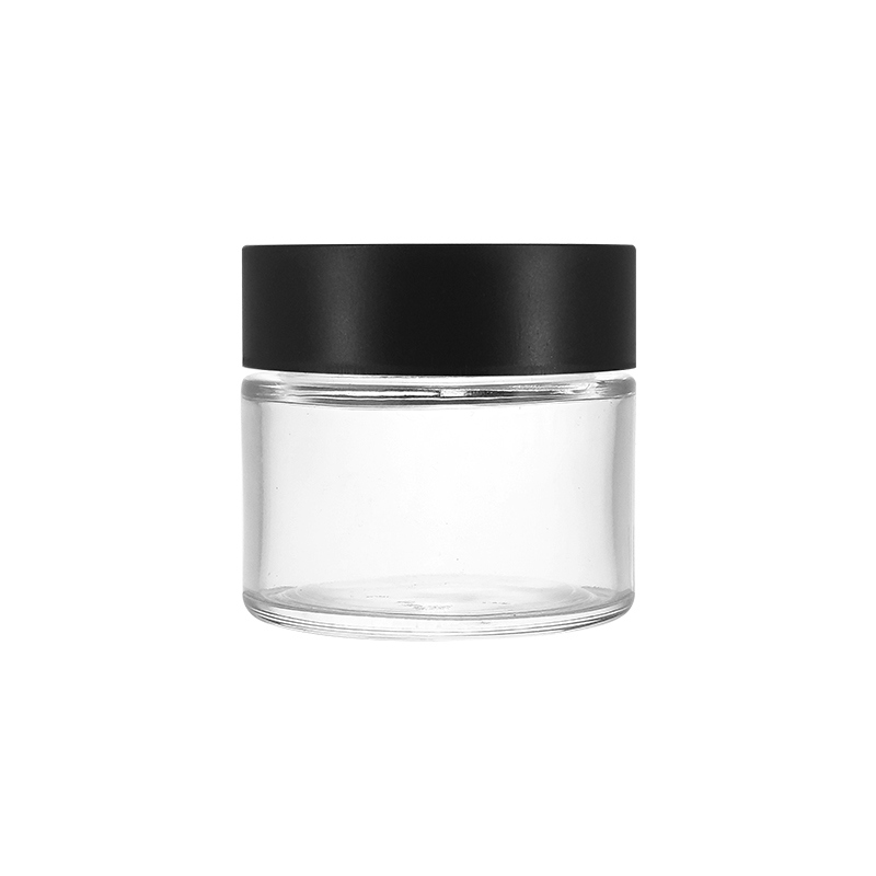3.5g/2.5oz Airtight Child Proof Glass Jar for Dry Flower